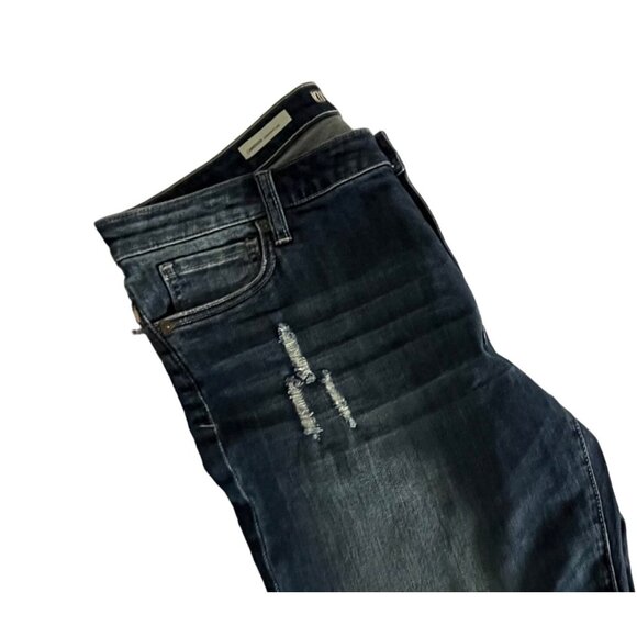 SIZE 14 NWT Kut From The Kloth Cameron Straight Leg Cuffed Jeans - Picture 6 of 12